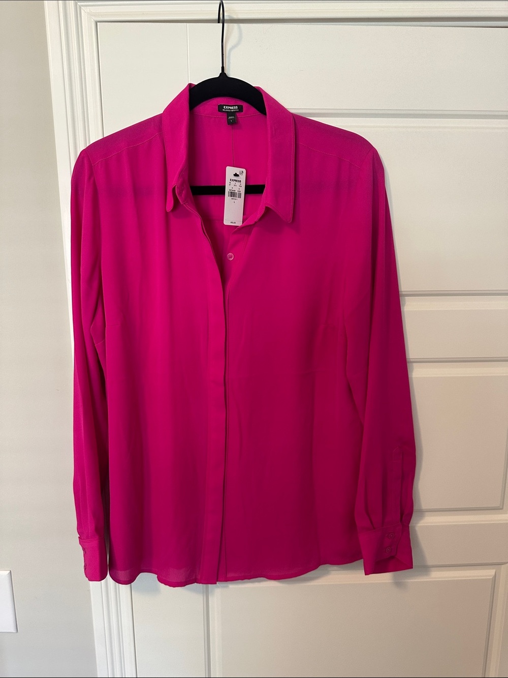 Express Relaxed Portofino Button Down Size L